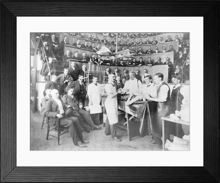 Framed Print : An Early Operative Surgical Procedure Framed Print : An Early Operative Surgical Procedure