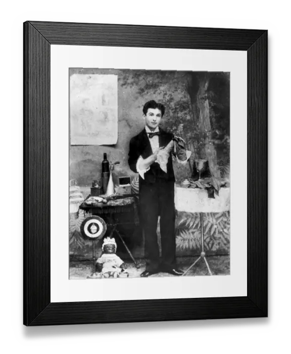 Framed Print : Photograph Of Harry Houdini Framed Print : Photograph Of Harry Houdini