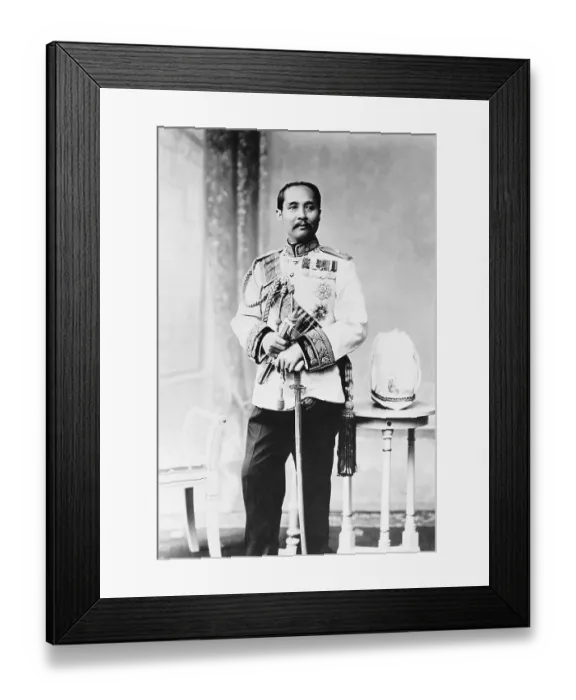 Framed Print : King Rama V of Siam Framed Print : King Rama V of Siam