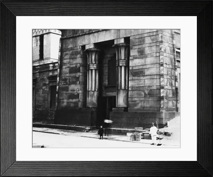 Framed Print : Detail of the Exterior of Tombs Prison Framed Print : Detail of the Exterior of Tombs Prison