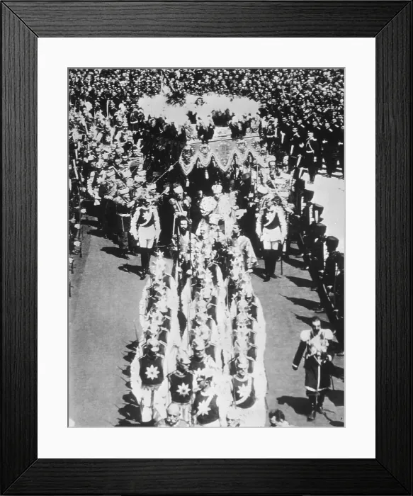 Framed Print : Czar Nicholas II Coronation Processional Framed Print : Czar Nicholas II Coronation Processional
