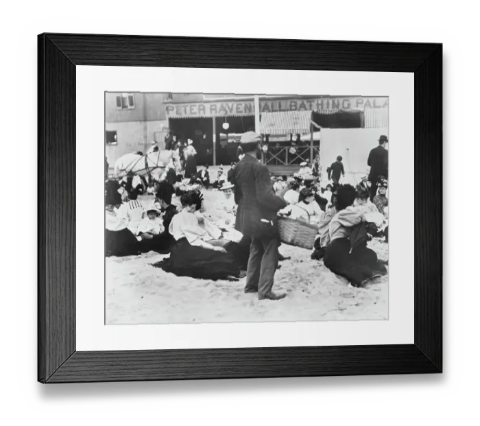 Framed Print : Coney Island
