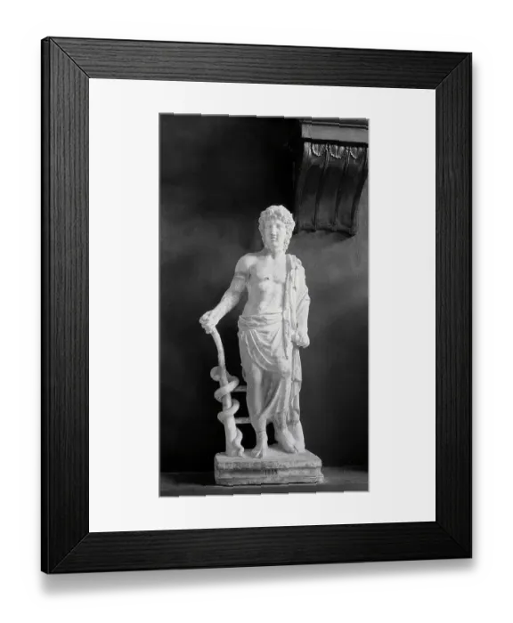 Framed Print : Display of Apollo Statue Framed Print : Display of Apollo Statue