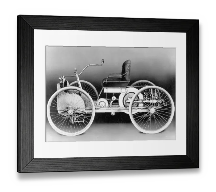 Framed Print : First Ford Car Put on the Market Framed Print : First Ford Car Put on the Market