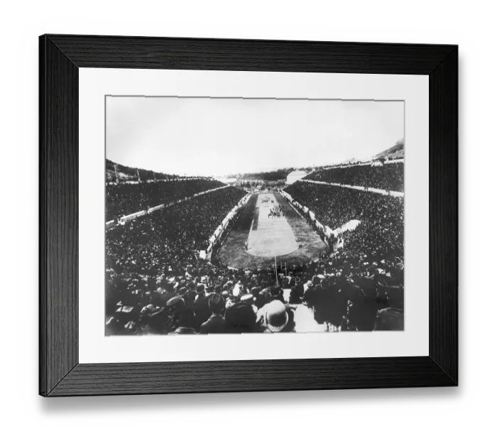 Framed Print : Olympic Games in 1896 Framed Print : Olympic Games in 1896