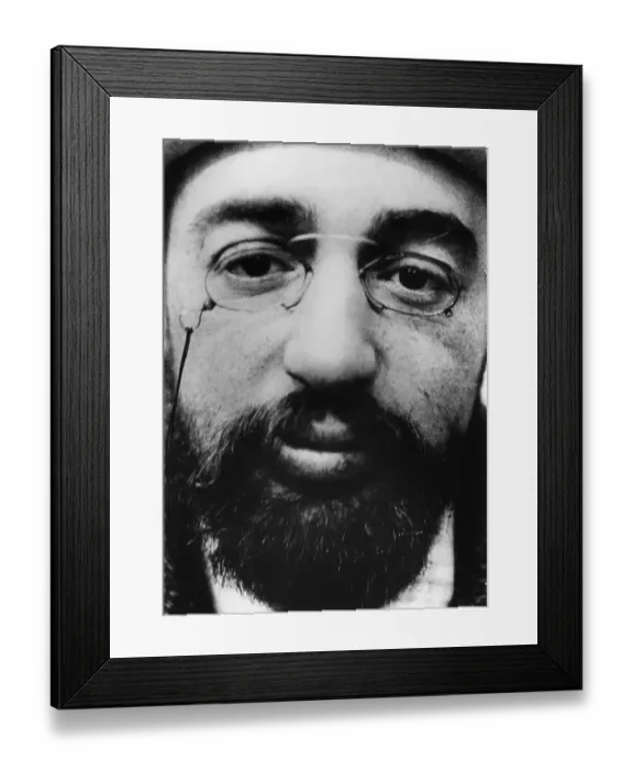 Framed Print : Face of French Artist Henri de Toulouse-Lautrec Framed Print : Face of French Artist Henri de Toulouse-Lautrec