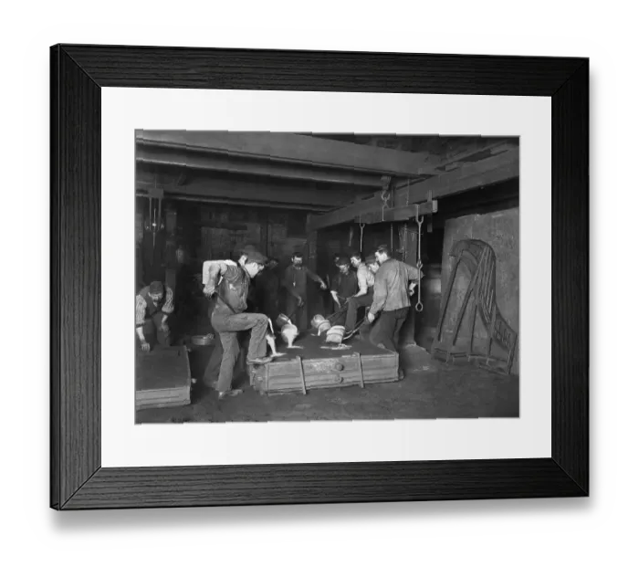 Framed Print : Pouring Liquid Iron Into Mould Plate Framed Print : Pouring Liquid Iron Into Mould Plate