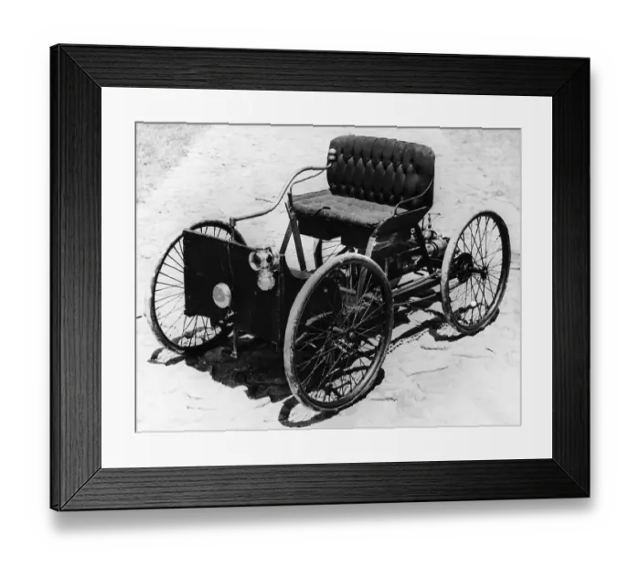 Framed Print : First Automobile Built by Henry Ford Framed Print : First Automobile Built by Henry Ford