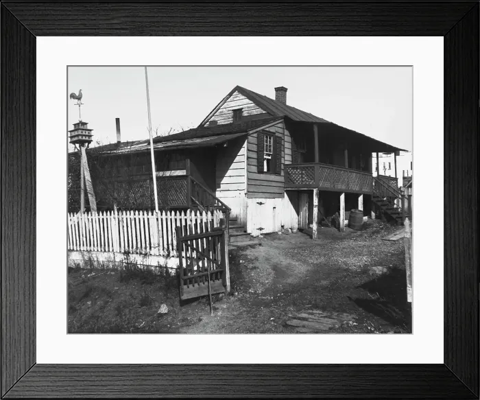 Framed Print : East Harlem Property, 1895