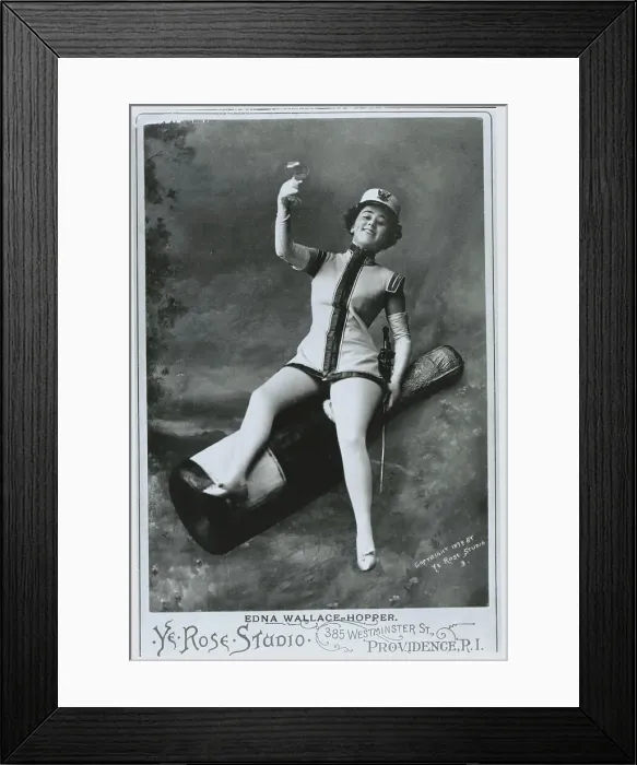 Framed Print : Edna Wallace Hopper