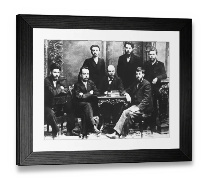 Framed Print : Lenin and St. Petersburg League Framed Print : Lenin and St. Petersburg League