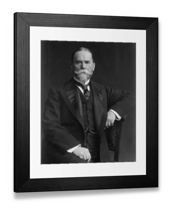 Framed Print : Early American Public Official and Author John Milton Hay Posing Framed Print : Early American Public Official and Author John Milton Hay Posing