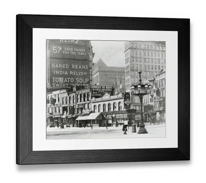 Framed Print : Site Of The Flatiron Building Framed Print : Site Of The Flatiron Building