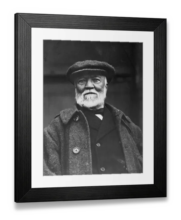 Framed Print : Andrew Carnegie Framed Print : Andrew Carnegie