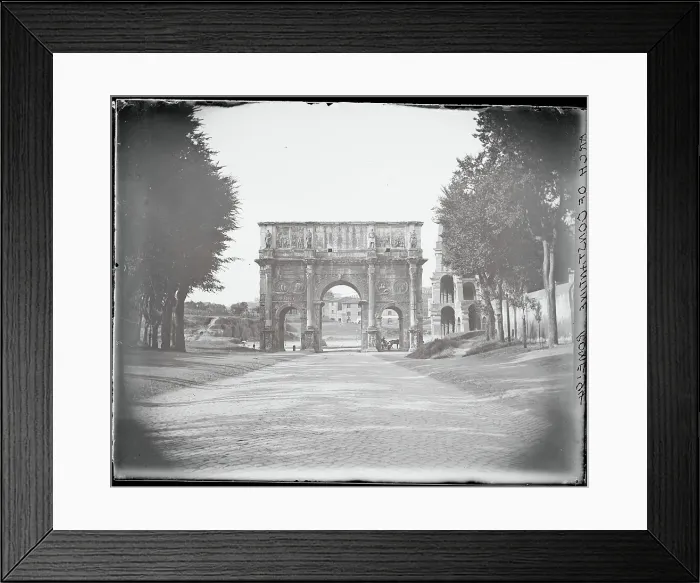 Framed Print : View of Arch of Constantine Framed Print : View of Arch of Constantine