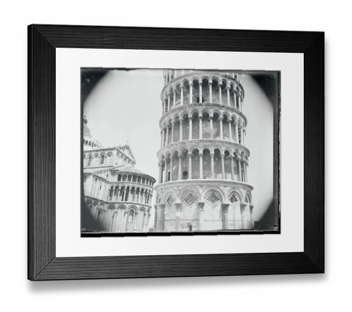 Framed Print : Close-up of Tower of Pisa Framed Print : Close-up of Tower of Pisa