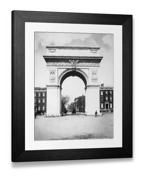 Framed Print : Washington Memorial Arch