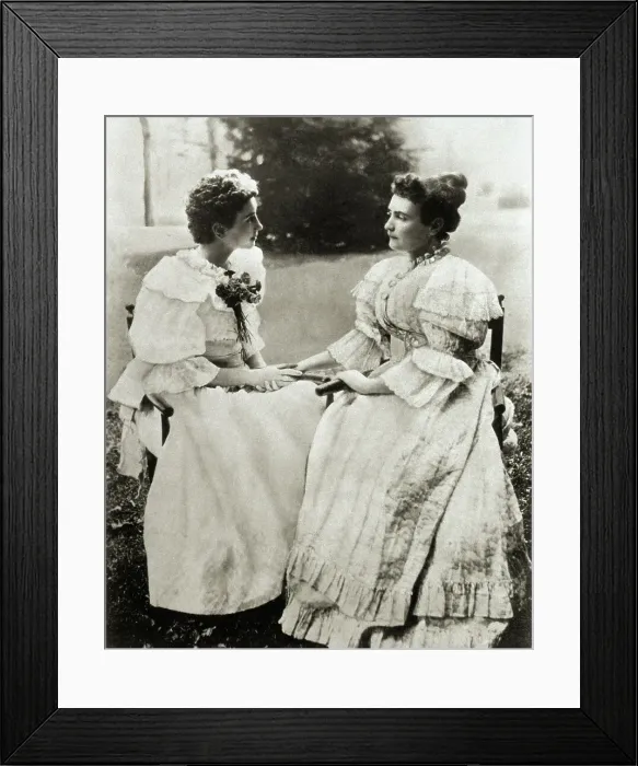 Framed Print : Hellen Keller and Teacher Anne Sullivan Framed Print : Hellen Keller and Teacher Anne Sullivan