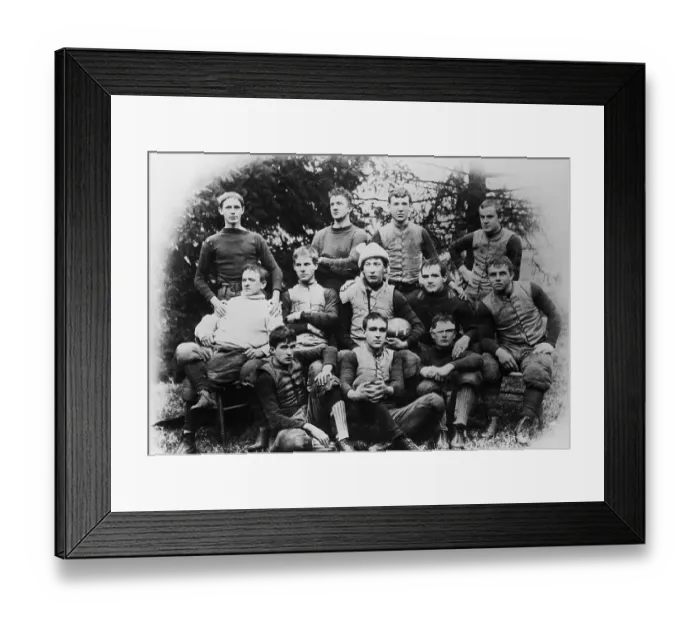Framed Print : Annapolis Football Team in 1894 Framed Print : Annapolis Football Team in 1894