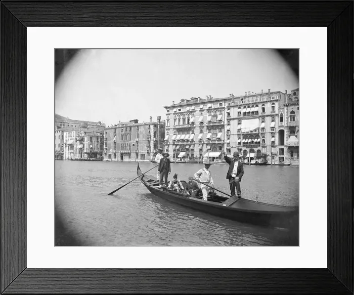 Framed Print : View of Gondola Framed Print : View of Gondola