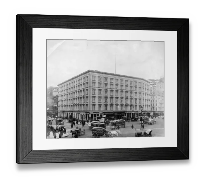 Framed Print : Fifth Avenue Hotel in New York City Framed Print : Fifth Avenue Hotel in New York City