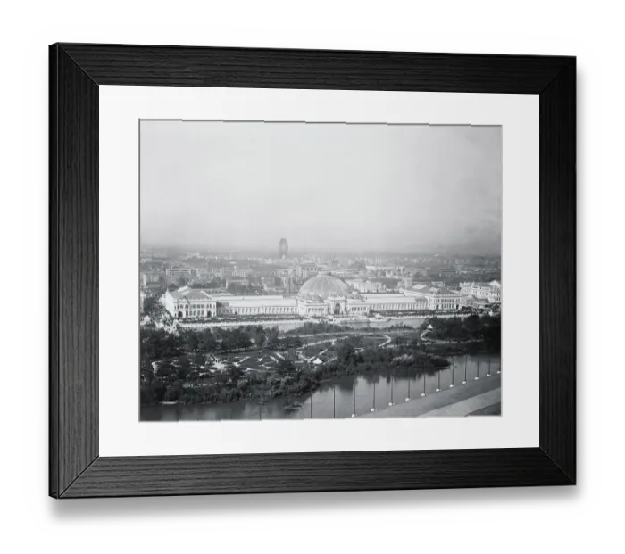 Framed Print : Vast Area of World's fair Framed Print : Vast Area of World's fair