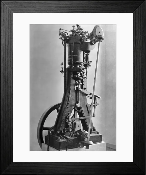 Framed Print : First Diesel Engine Framed Print : First Diesel Engine