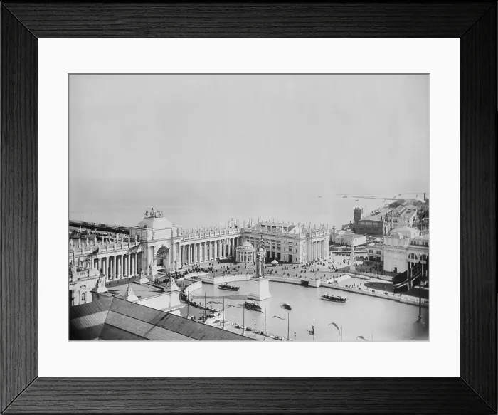 Framed Print : Columbian Exhibition at World's Fair Framed Print : Columbian Exhibition at World's Fair