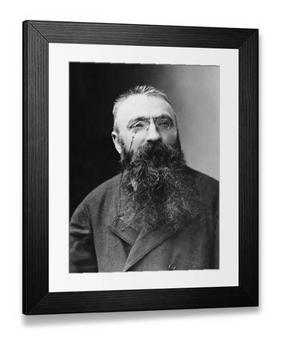 Framed Print : French Sculpture Auguste Rodin Framed Print : French Sculpture Auguste Rodin