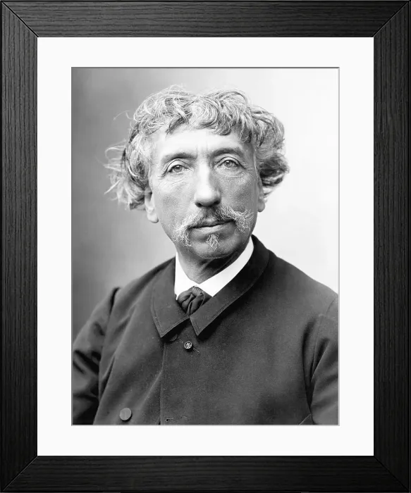 Framed Print : Portrait of Charles Garnier Framed Print : Portrait of Charles Garnier