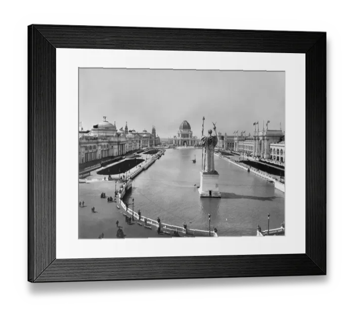 Framed Print : Columbian Exposition In Chicago Framed Print : Columbian Exposition In Chicago