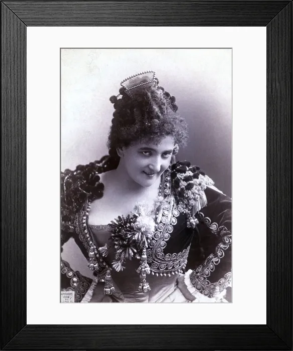 Framed Print : Emma Calve French Operatic Soprano Framed Print : Emma Calve French Operatic Soprano