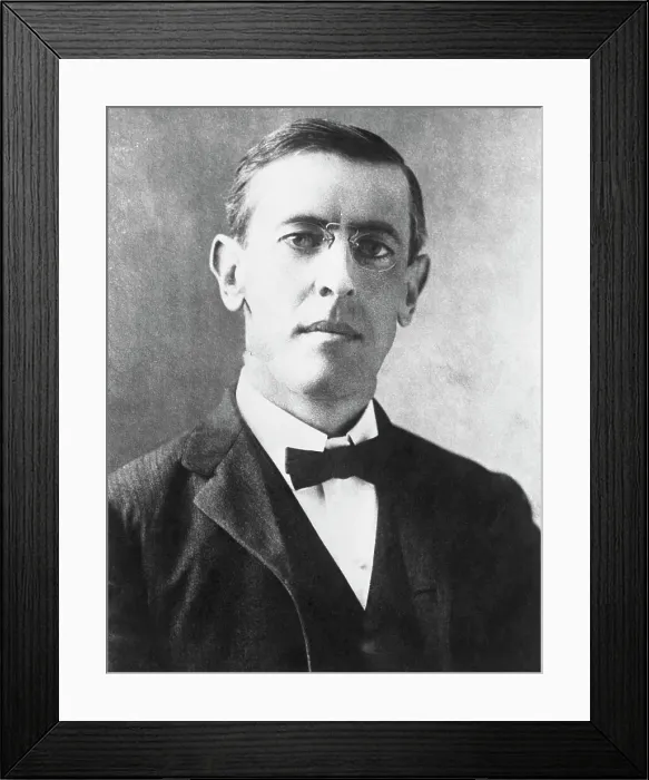 Framed Print : Woodrow Wilson Framed Print : Woodrow Wilson