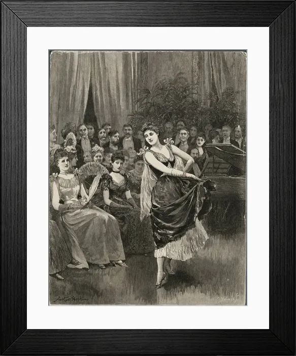 Framed Print : Woman Dancing to Piano Music Framed Print : Woman Dancing to Piano Music