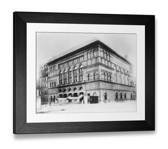 Framed Print : Carnegie Hall