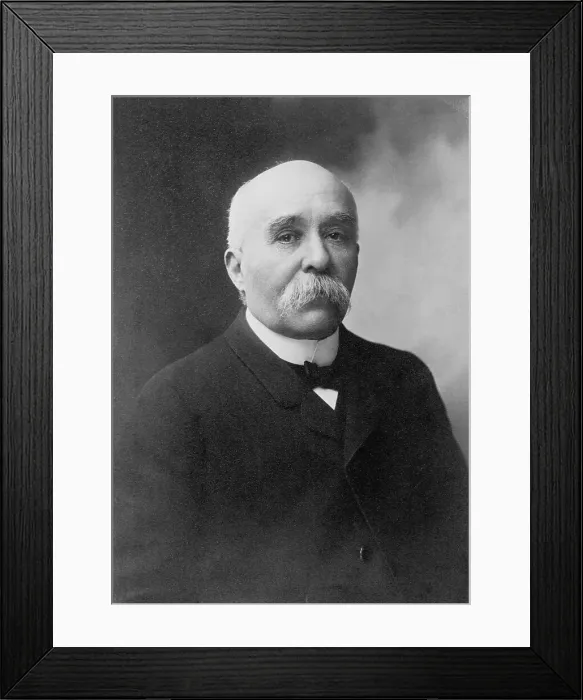 Framed Print : Portrait Of George Clemenceau Framed Print : Portrait Of George Clemenceau