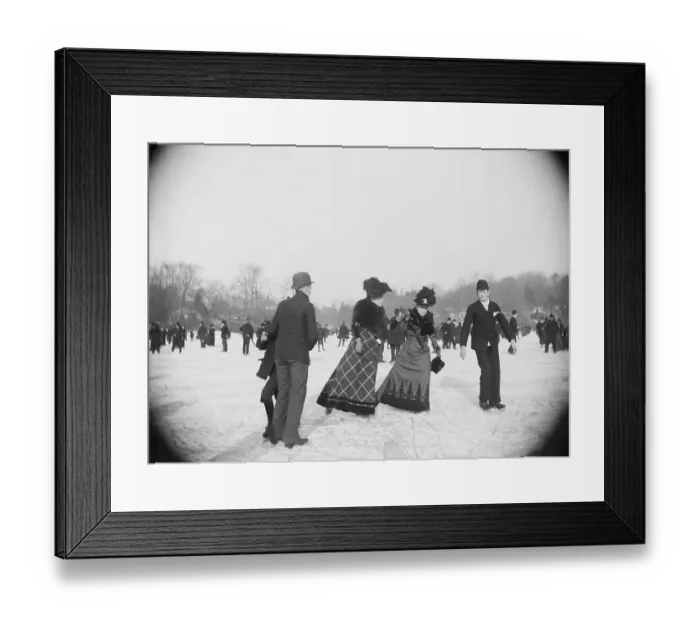 Framed Print : Skating In Central Park Framed Print : Skating In Central Park
