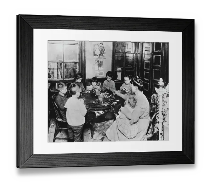 Framed Print : Industry Begins At Home Framed Print : Industry Begins At Home