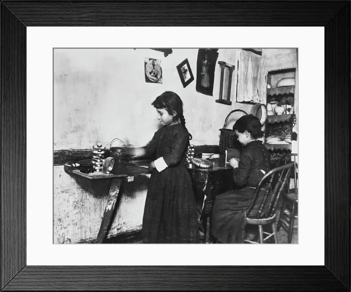 Framed Print : Industry Begins At Home Framed Print : Industry Begins At Home