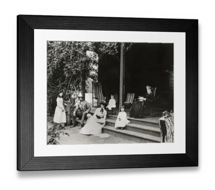 Framed Print : Superintendent's Residence, McClung Ranch, 1890 Framed Print : Superintendent's Residence, McClung Ranch, 1890