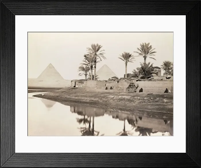 Framed Print : Egyptian Pyramids Framed Print : Egyptian Pyramids