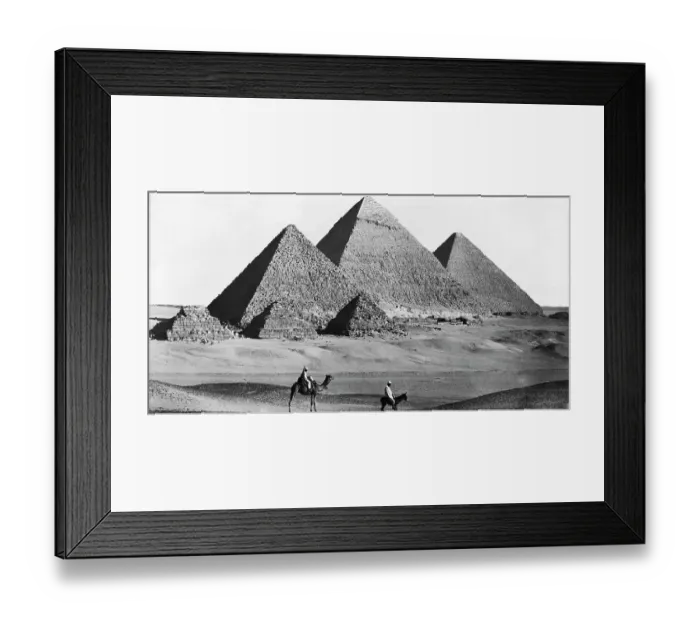 Framed Print : Pyramids of Giza Framed Print : Pyramids of Giza