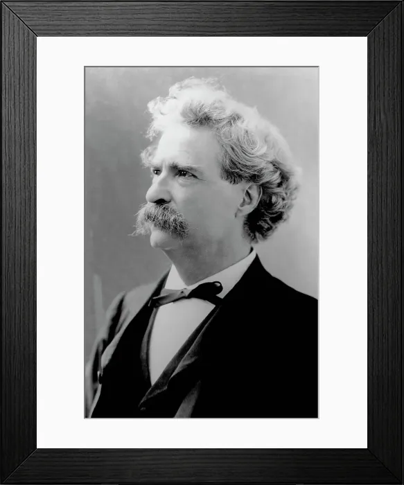 Framed Print : Mark Twain Framed Print : Mark Twain