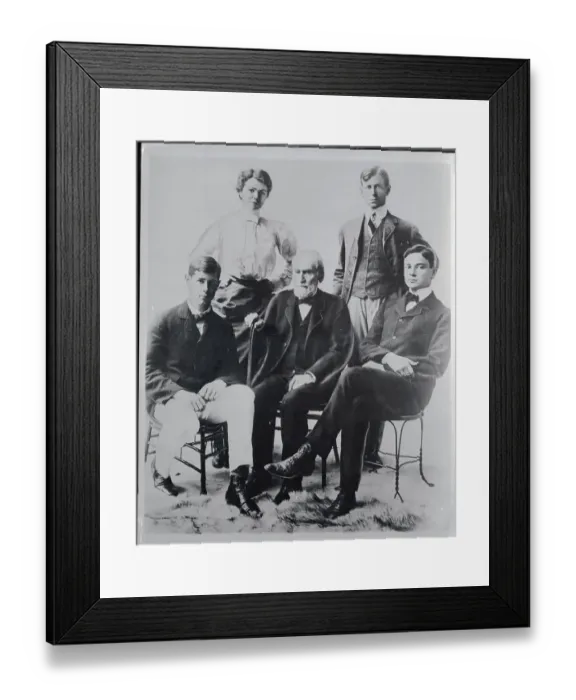 Framed Print : Medill Family Portrait Framed Print : Medill Family Portrait