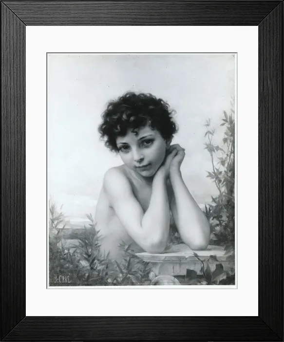 Framed Print : French Painting of a Young Boy Framed Print : French Painting of a Young Boy