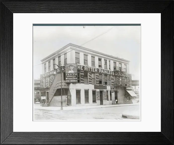 Framed Print : Outside of Dentist Office Framed Print : Outside of Dentist Office
