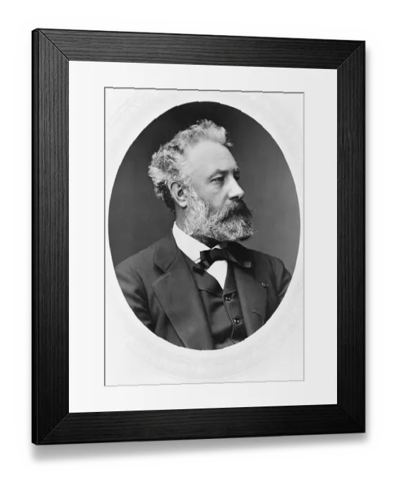 Framed Print : Jules Verne Framed Print : Jules Verne
