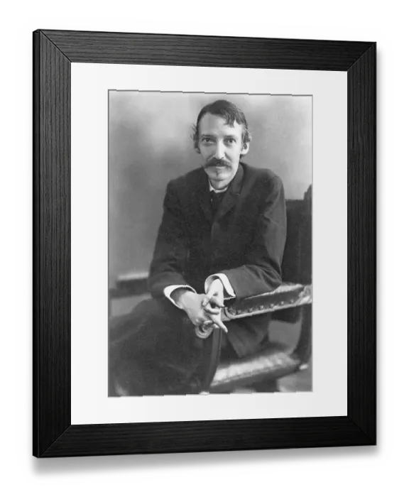 Framed Print : Robert Louis Stevenson Framed Print : Robert Louis Stevenson