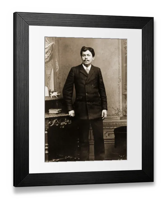 Framed Print : Friedrich Ebert at Nineteen