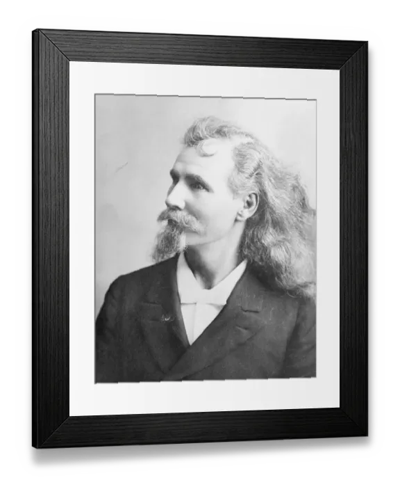 Framed Print : Jack Crawford in Civilian Attire